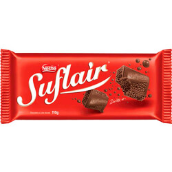 Chocolate Nestlé Suflair Ao Leite
