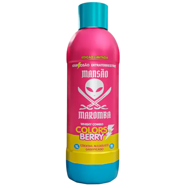 Bebida Composta Mansão Maromba Colors Berry 1L